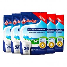 【12月大促】【新西兰直邮包邮】Anchor 安佳 高钙全脂奶粉 800克x6袋/箱（3岁+适用）【收件人身份证必须上传】【新疆、西藏、内蒙古、青海、宁夏、海南、甘肃，需加收运费】